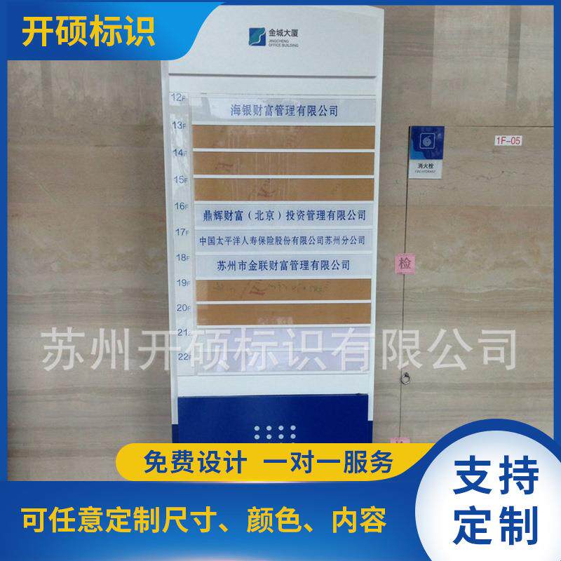 供应不锈钢立式导向牌商场导示牌楼层指示牌接地标识定制