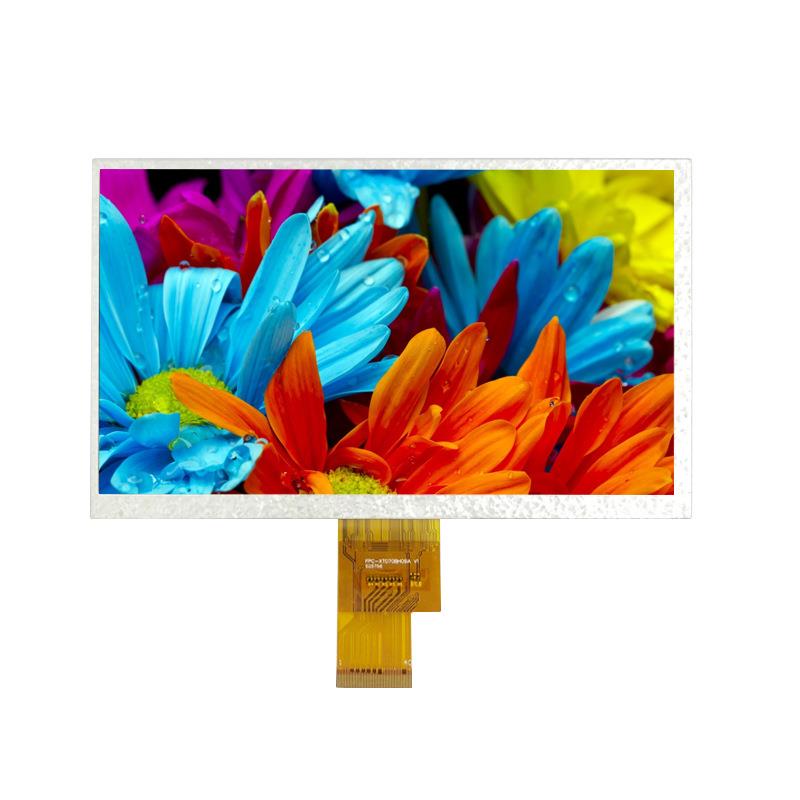 TSD 7寸1024*600方形像素点LCD 12H 工控设备TFT 可带电阻和电容