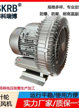 现货2NB510H362.2KW380V109m³/H吹吸两用漩涡高压鼓风机