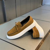 春夏2026新款 豆豆鞋 男休闲乐福开车帆船莫卡辛高级感一脚蹬欧洲站