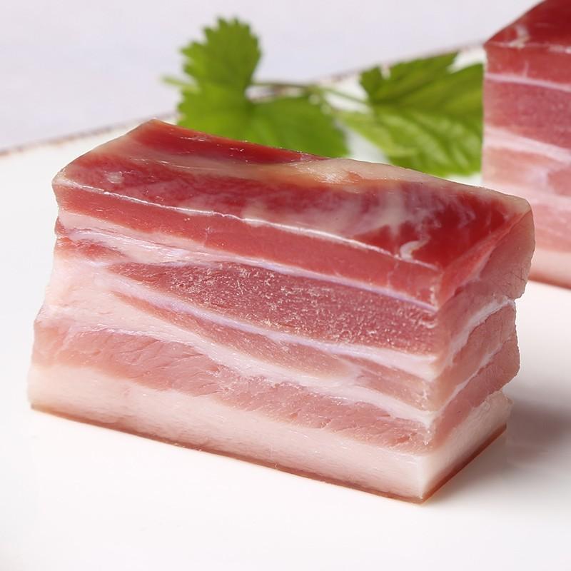 臘梅上海咸肉五花肉農(nóng)家風干刀板香咸豬肉腌篤鮮特色臘味咸臘肉
