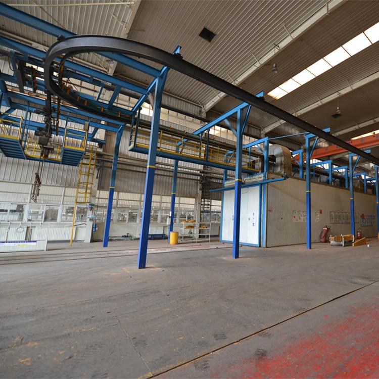 HXQBG系列步进电动葫芦环轨式抛丸机汽车零部件厂家直销