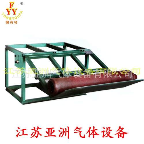 钢瓶上瓶机下瓶机，气瓶气动上下瓶机钢瓶检测设备定制江苏亚洲