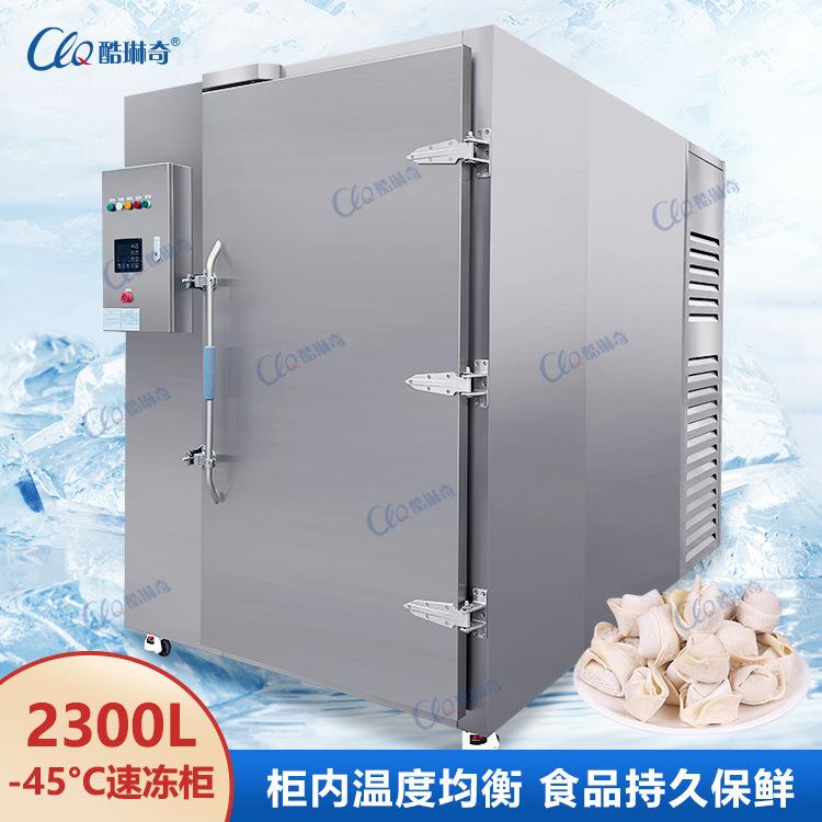 冷冻冰柜风冷无霜工业级大型速冻柜大容量1100L1400L2300L可选择