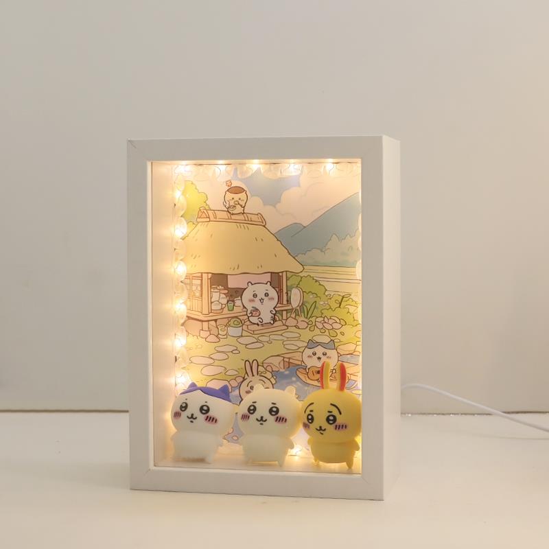 chiikawa小八乌萨奇吉伊小夜灯生日礼物毕业手伴礼女情人节创意灯