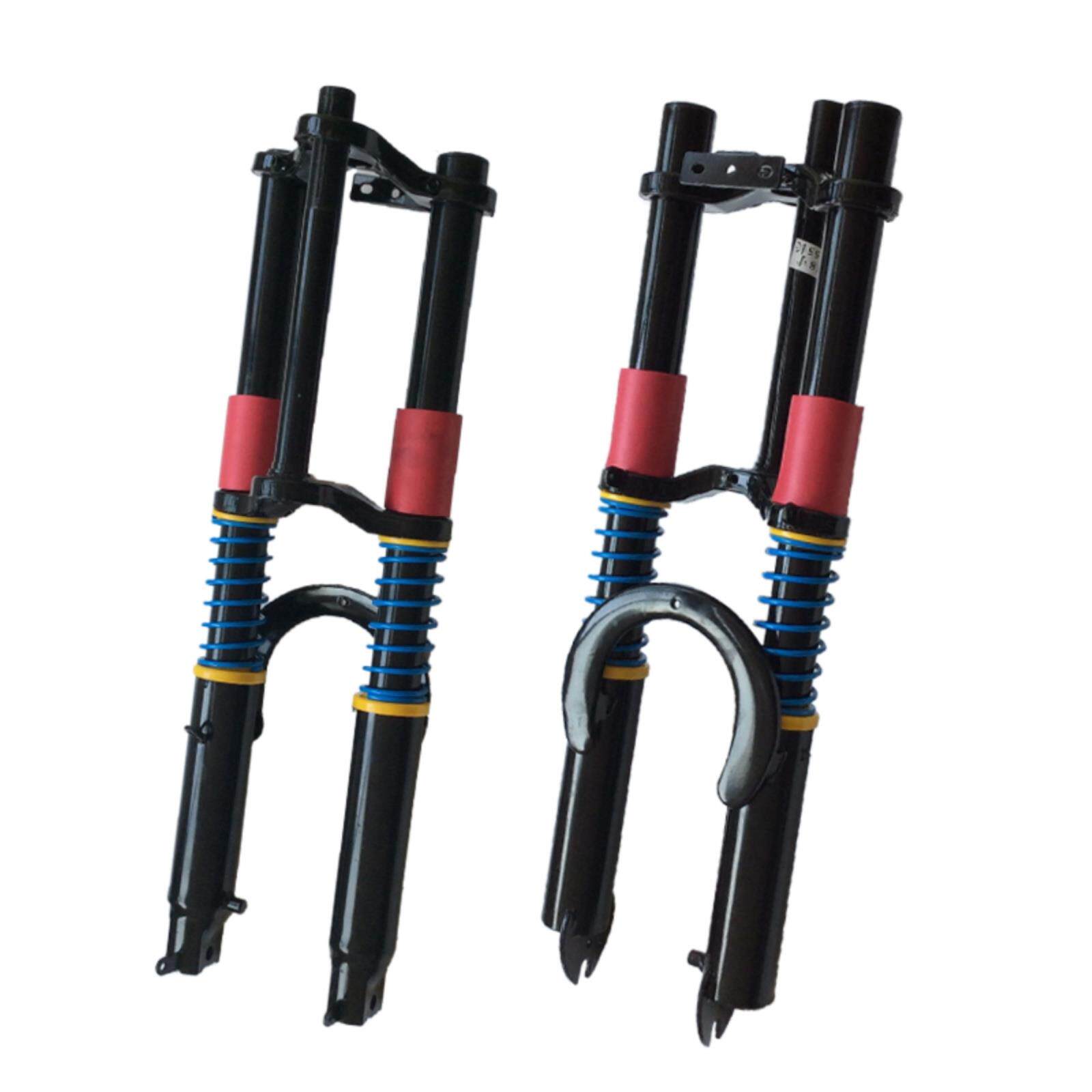 包邮 双肩前叉 前减震器 加厚 金凤前叉 电动三轮车前叉避震器