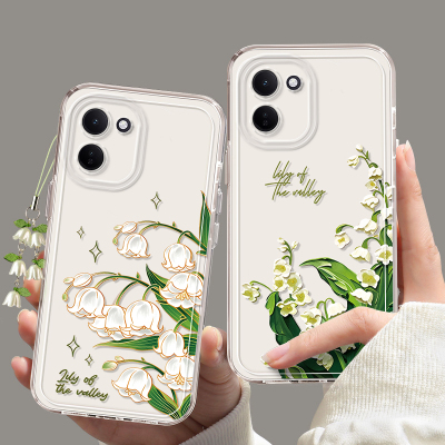 适用IQOOZ系列铃兰花朵手机壳