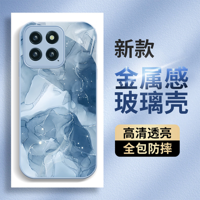 适用小米14手机壳新款小米13pro金属漆玻璃12x防摔可爱女可爱12spro彩绘晕染11ultra高级感10青春版镜头全包