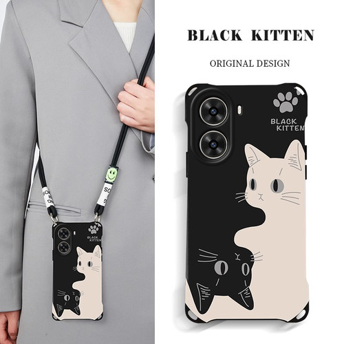 适用红米新款四角挂绳全包防摔壳