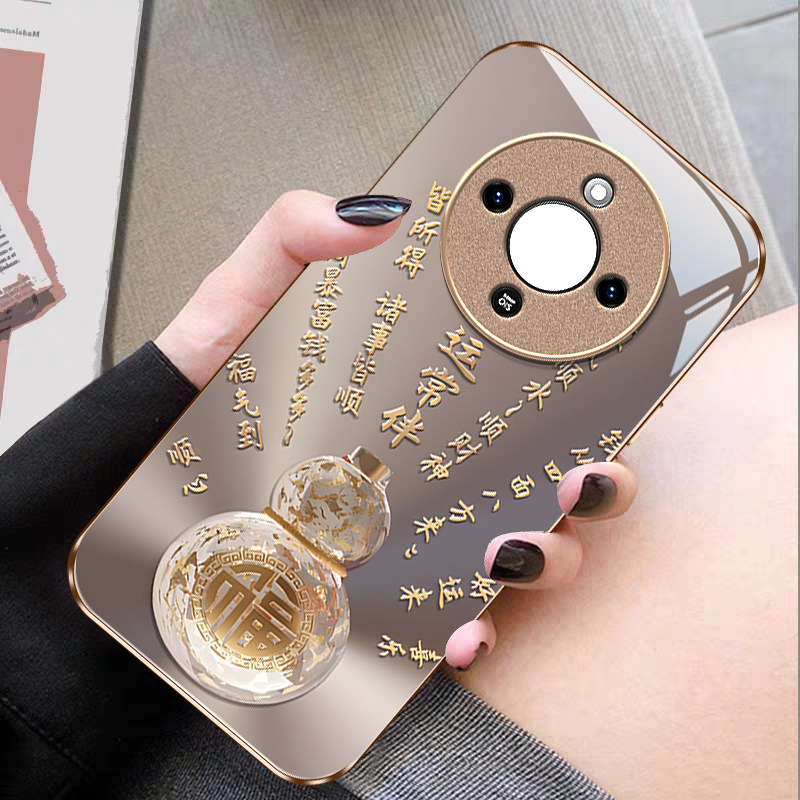 好运常在适用荣耀x70手机壳新款x60gt高级感轻奢风x50pro网红爆款x40i超好看x30全包防摔液态玻璃honor保护套,3C数码配件,手机保护套/壳,淘宝优惠券,粉丝福利购,淘宝优惠卷