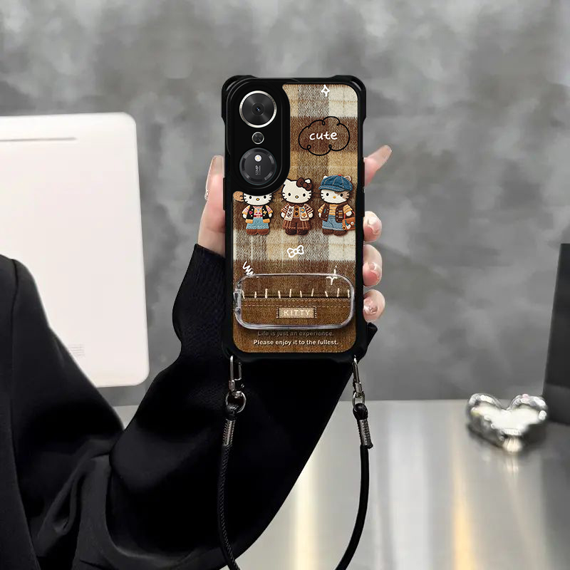 适用荣耀新款可爱卡通创意保护套