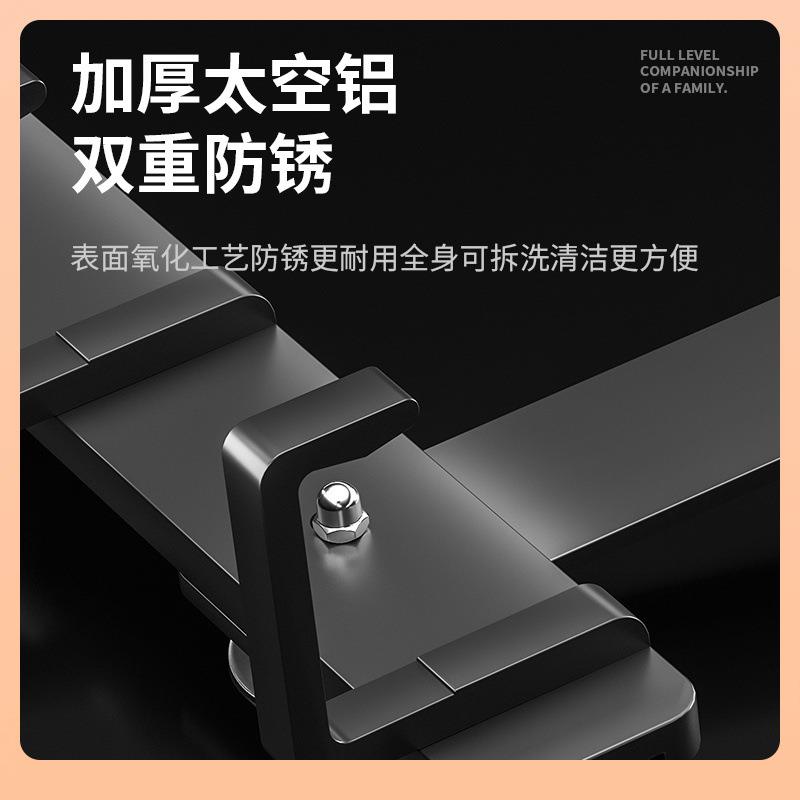 ▹门后挂钩免打孔挂衣架可调节门上卧室衣服挂架壁挂浴室收纳置