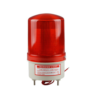 强磁吸附式 旋转闪光声光报警指示灯防雨防尘可带蜂鸣器LTE1101J