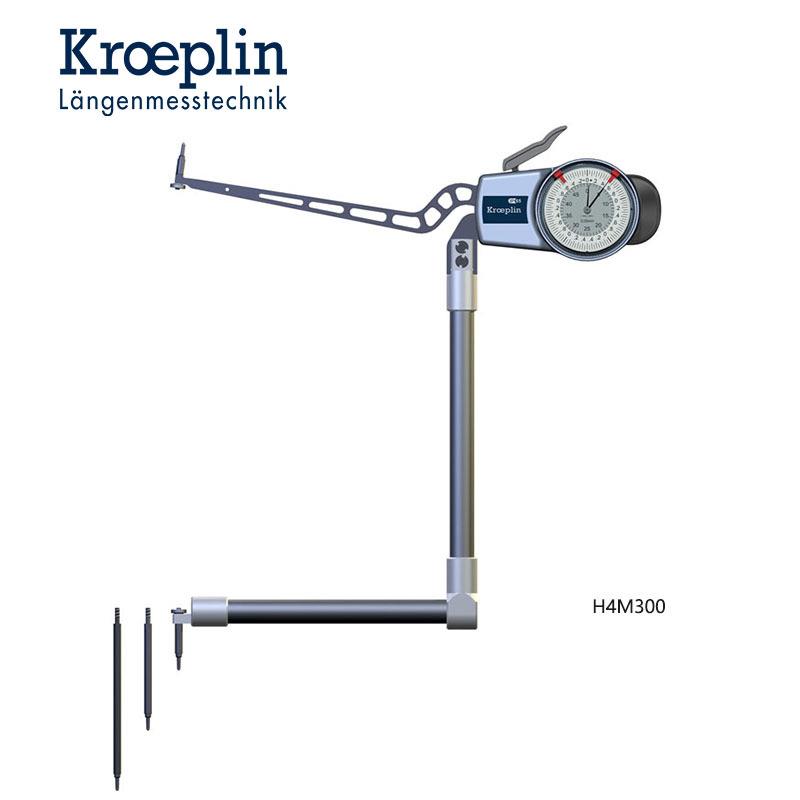 KROEPLIN指针内径测量卡规比较式内卡规H4M300