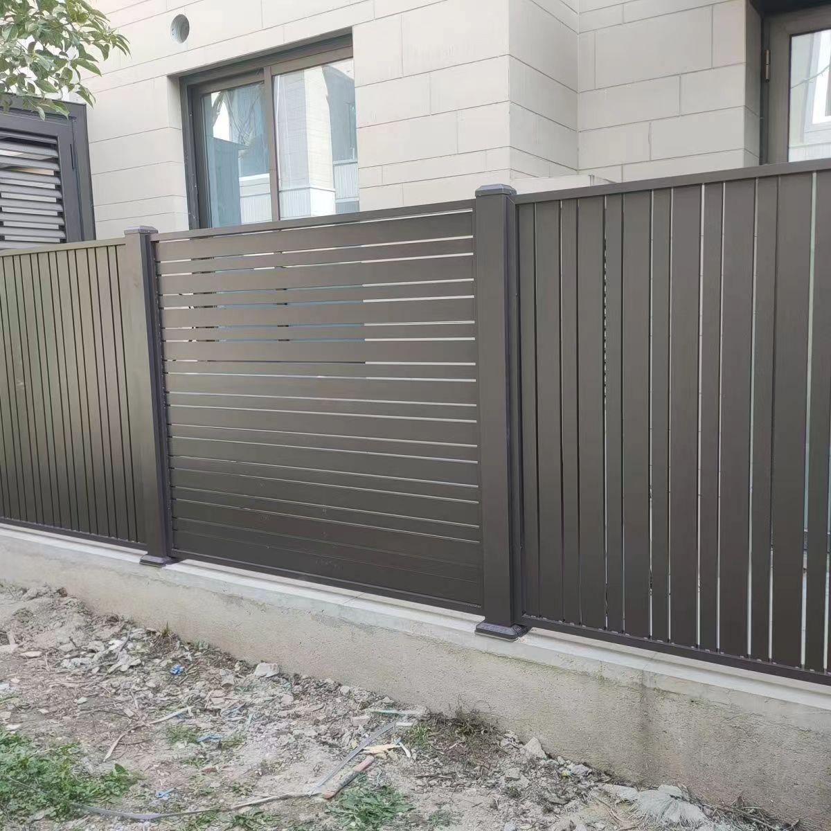 铝艺围墙护栏铝合金别墅围栏花园铝合金栅栏欧式庭院铝合金护栏