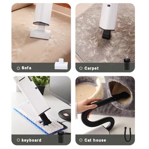 极速Pet Eelectric Wireless Vacuum Cleaner Cats Hair Cleaning