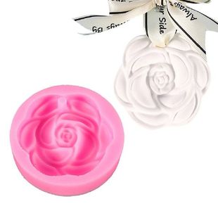 Molwd Fondant Soap 极速3D Cupcake Silicone Jelly Rose