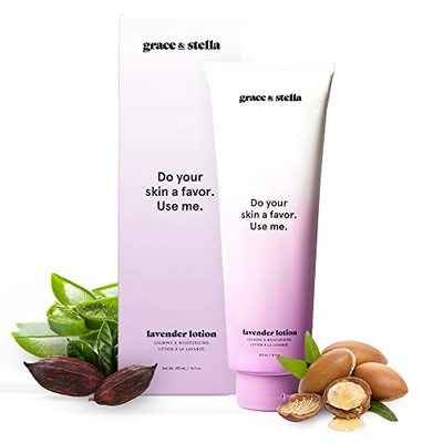 极速Lavender Body Lotion (16 oz) - Vegan - Hand S& Body Mois