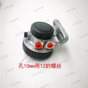 极速迪尔拖拉机配件4045 6068D滤芯底座带透气帽滤清器单滤芯座滤