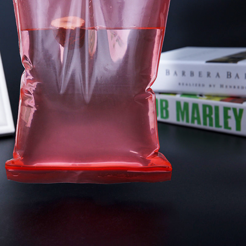 极速红色静电PE塑料袋40*x60cm 自封袋包装袋 防尘袋封口袋