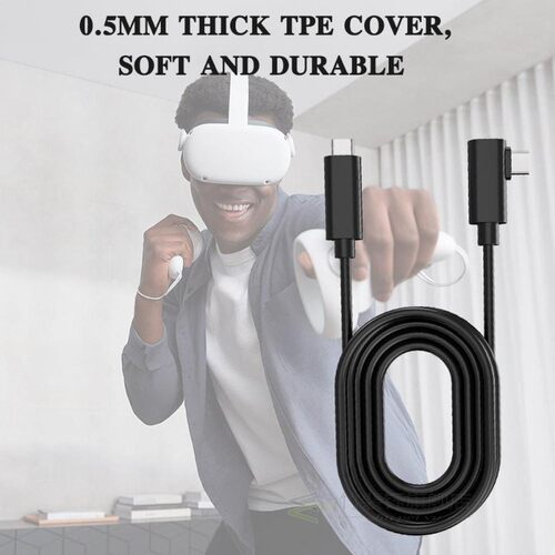 极速3/5M Oculus Headset VR Cable PC VR For Quest 2 Vand USB3