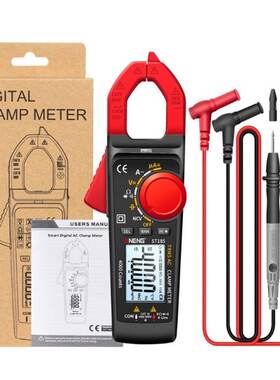 极速Clamp Meter Pass Voltage MeAter AC DC Voltage Tester NCV