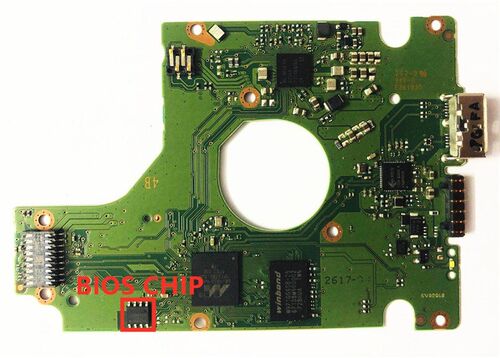 极速Western Digital / HDD PCB USB 2.5 / 2060 8000U69 001 REV
