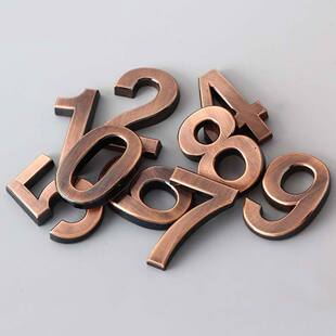 极速Sale 1PC 0-9 Number Modern Plaque NumbeNr House Hotel Do