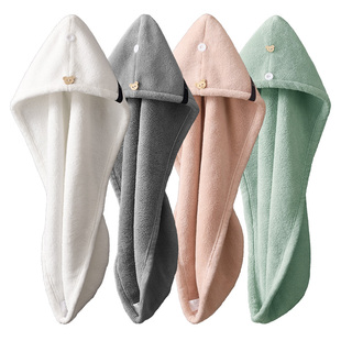 新品 干发帽d超强吸水速干洗头发包头巾擦头发毛巾加厚浴帽女2025