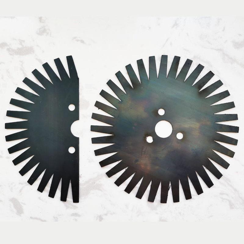 极速铲草b皮机铲草草皮切割机 划线机用刀片 铲草皮机用合金钢刀