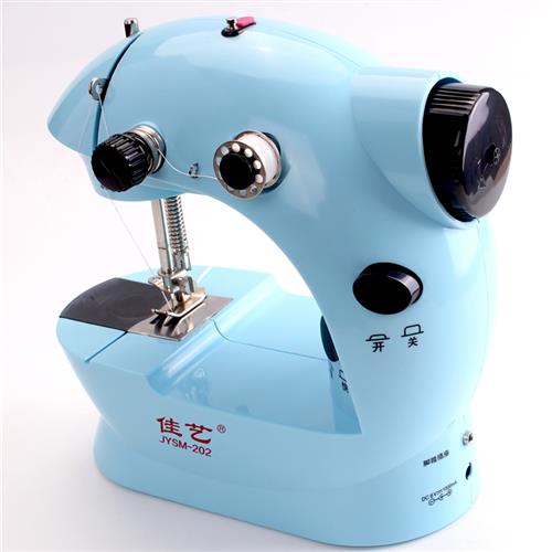极速佳艺202家用缝纫机 全自动小型电动脚踏多功能吃厚Z机迷你缝