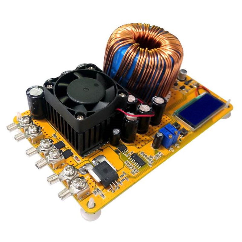 极速DC直流大h功率50A可调降压电源模块恒压恒流24V12v转5V电压流