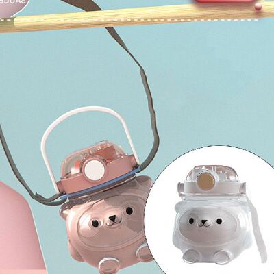 极速Water Bottle Plastic wJuice Cups Leak-Proof 1L Large