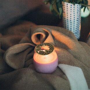极速Decorative Aromathertapy Candle Cup Lid Aromatherapy Hea