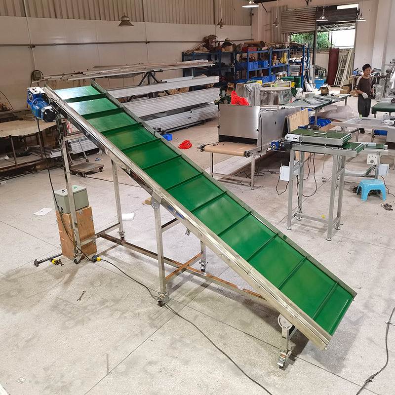 极速皮带输送机小型流水线 升降z式可移动爬坡上料机 红枣爬坡输