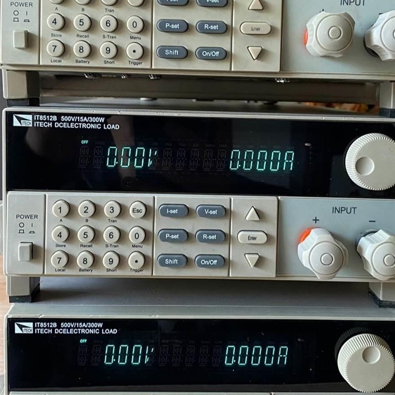 极速新品艾德克斯iT8j512B电子负载测试仪输I入0-500v-15A-300W