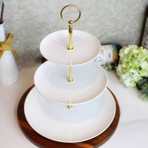 极速1pc 2/3 Tier Cake rPlate Stand Handle Fitting Hardware R