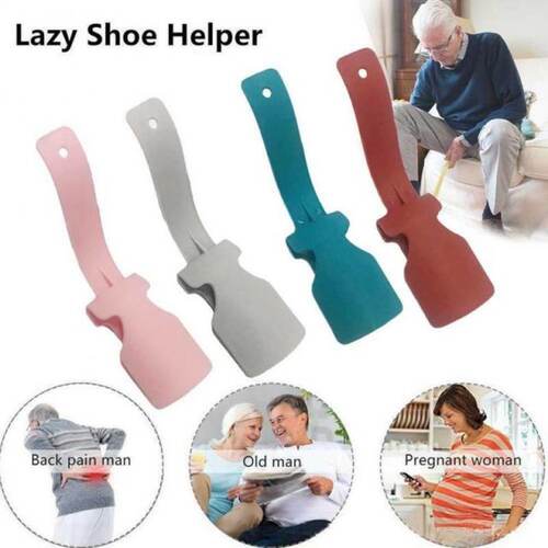 极速2Pcbs Lazy Unisex Wear Shoe Horn Helper Shoe Horn Shoe E