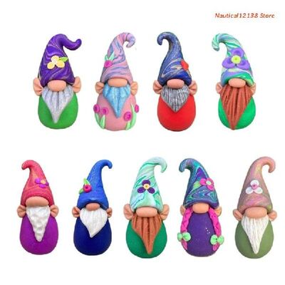 极速Resin Gnome   Dwarf Ornaments Gnome Figurine FairYy Gard