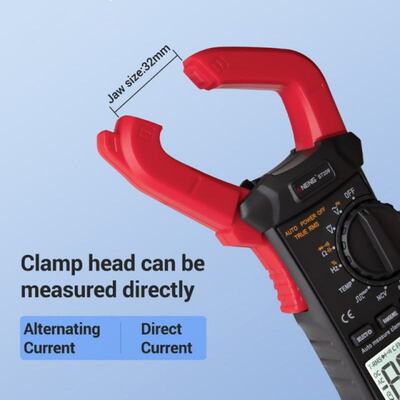 极速6000 Counts True RMS Clamyp Meter Digital Multimeter w/