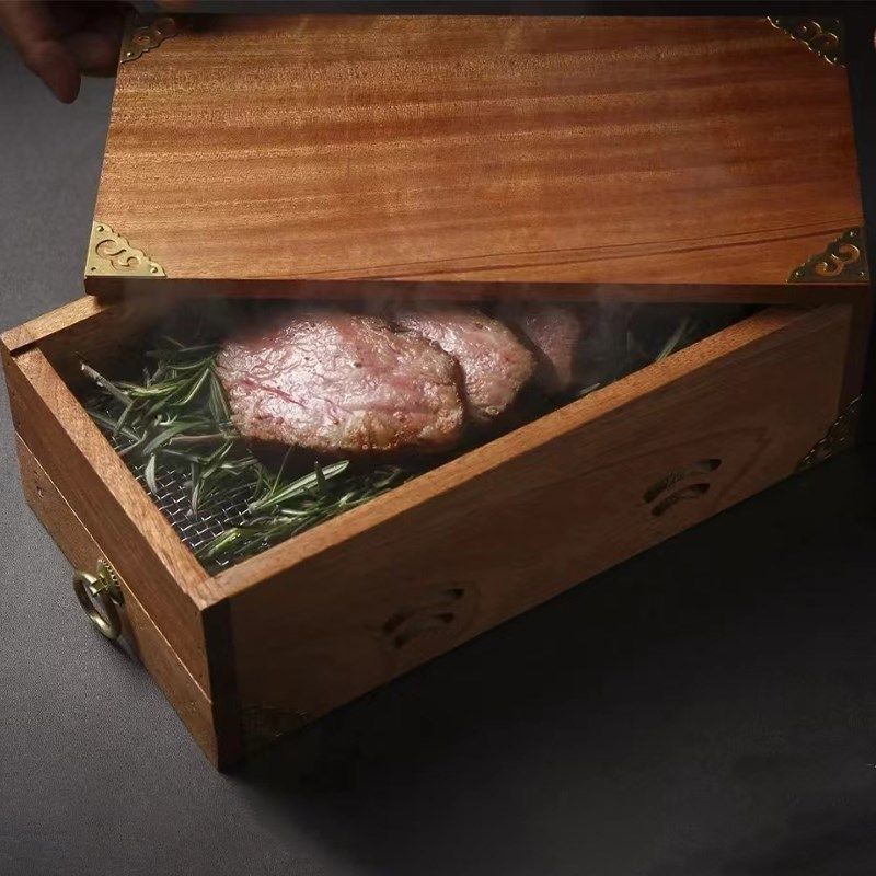 极速实木翻盖木炭烧鸡q烤肉盒子餐厅个性抽屉盒烟熏牛排盒美式创,餐饮具,盘,淘宝优惠券,粉丝福利购,淘宝优惠卷