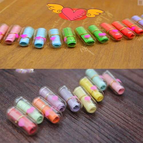 极速50pcs expression message letDter capsule unconventional