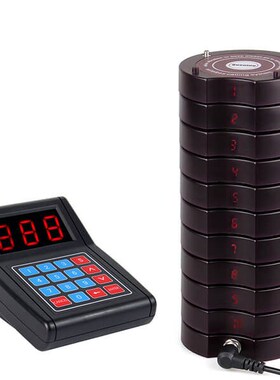 极速S-6b68 Restaurant Pager Wireless Paging System Queue Cal