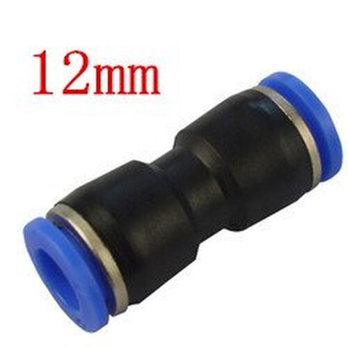 极速10 pcs PU12 Pneumatic Airy fittings,straight union,12mm