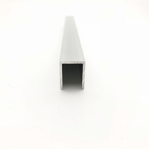 极速铝合金u型槽包边条16x20x1.5玻璃卡槽u型铝条槽W铝合金型材U