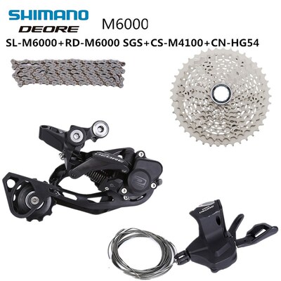极速DEORE M6000 M4100 M4120 10s Groupset Rear DeraillYeur Sh