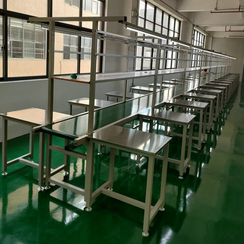 新品车间不锈钢流水线工作台 双面分拣子流水线 S皮带生产线输送