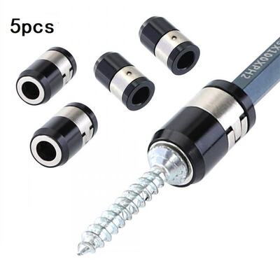 极速5Pacs Universal Magnetic Bit Holder Alloy Electric Magne