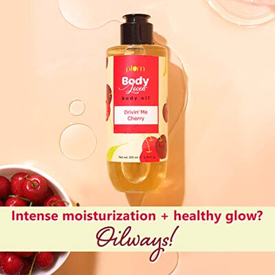 极速Plum Cherry Body Oisl With Avocado Oil  Coconut Oil & Ca
