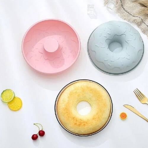 极速1Pc Doughnut Mold DIY SiliconDe Baking Mold Donut Castin